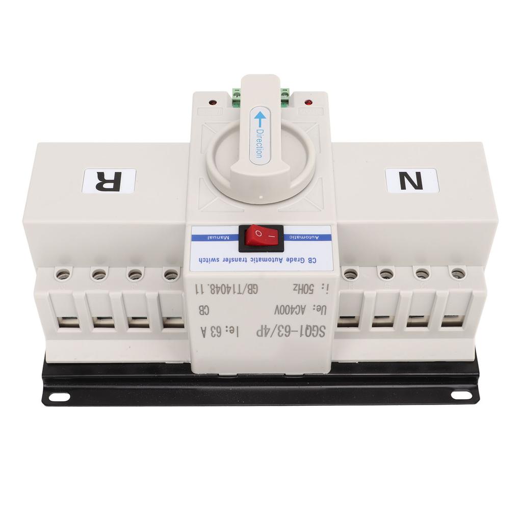 4P Двойное питание Автоматический переключатель 63A Автоматический выключатель Перекидной переключатель Пожарный тип