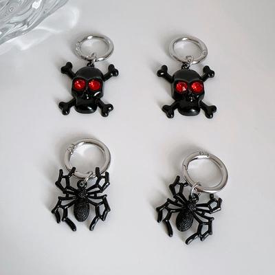 Персонализированная подвеска в виде панк-черепка, паука, бабочки, пряжка для обуви, темный ветер, пикантная девушка, модные мужские ботинки Martin, аксессуары для обуви