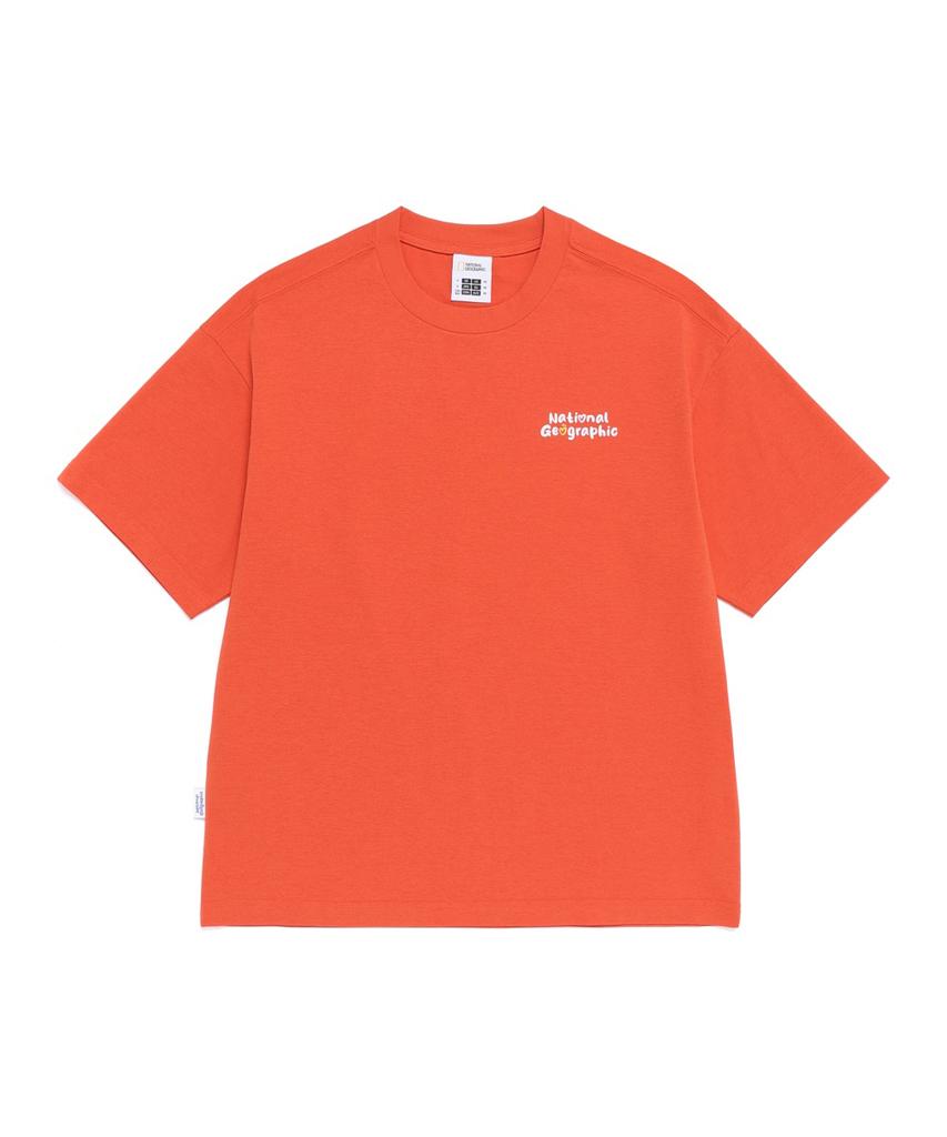 NATIONALGEOGRAPHIC N262Uts901 Футболка с коротким рукавом Sorona Cool Griffin Полуприлегающего кроя L/Оранжевый
