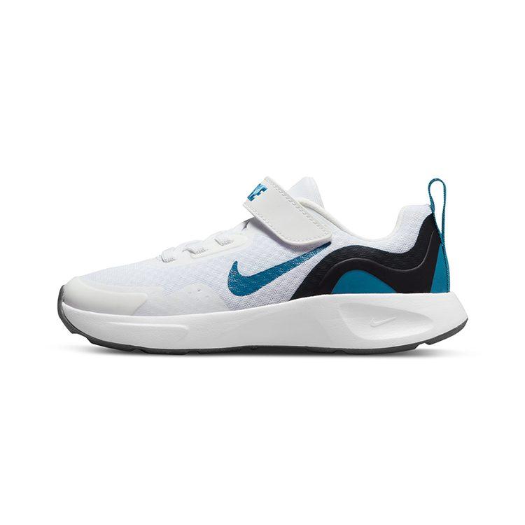 Nike Детские кроссовки для бега Wearallday Низкие Сине-белые Для детей от 3 до 7 лет CJ3817-106
