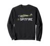 Spitfire Fighter Aircraft WW2 Aeroplane Aviation Gift Men Sweatshirt