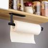 Держатель для салфеток на кухне, не требующий перфорации, настенный держатель для рулонов бумаги в ванной, вешалка для полотенец для туалета, экономия места, аксессуары для дома