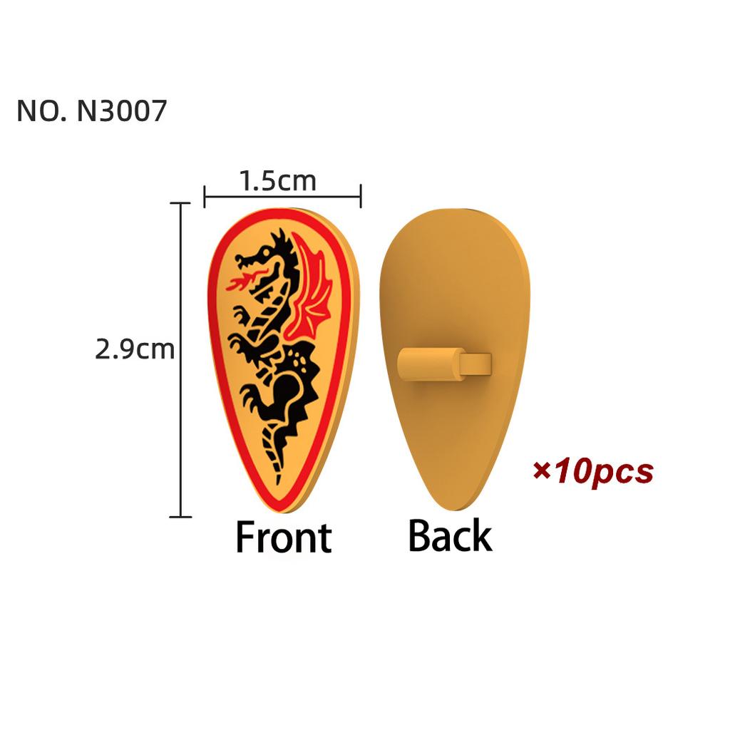Средневековый военный замок, рыцарские доспехи, строительные блоки, наплечники, аксессуары для доспехов, Красный Лев, Черный Орел, оружие, конструктор, игрушки.