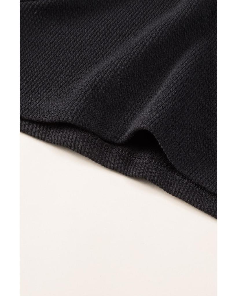 Azura Exchange Комбинезон с длинными рукавами и V-образным вырезом на пуговицах