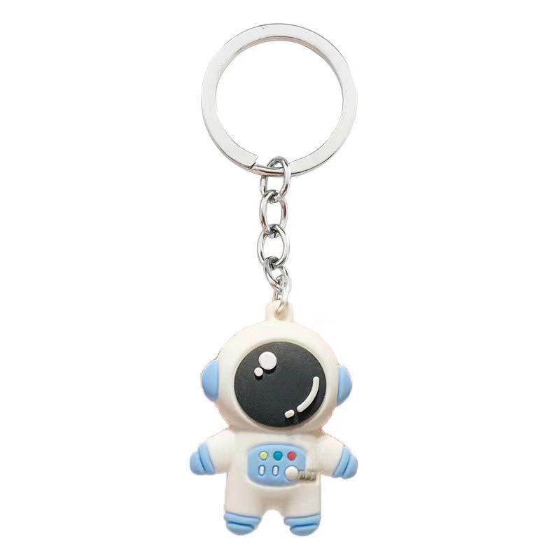 Best-Selling 3D Astronaut Keychain: Charming PVC Pendant, Perfect Gift for Kids