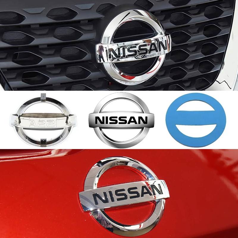 ABS для Nissan Новый Автомобиль Передний Задний Значок 3D Логотип Tiida Sentra Teana X Trail T30 T32 Almera Kicks Micra Qashqai J10 J11 Leaf Juke