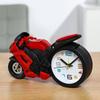 Retro Motorcycle Alarm Clock Plastic Desktop Clock Creative Desktop Alarm Clock  Children
