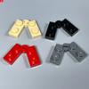 MOC Детали Шарнирная Пластина 2429 2430 Поворотное Основание Совместимо с 2429c01 1x4 DIY Фигурки Строительные Блоки Игрушки для детей Рождественские подарки