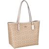 Tote Bag CV976 [Coach] Women's Beige/White [Item]