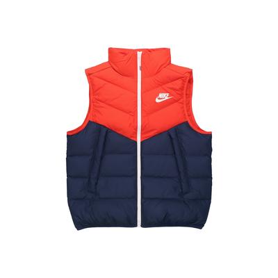 NSW Down Fill Color Block теплый повседневный спортивный жилет мужской жилет малиновый CV8975-673