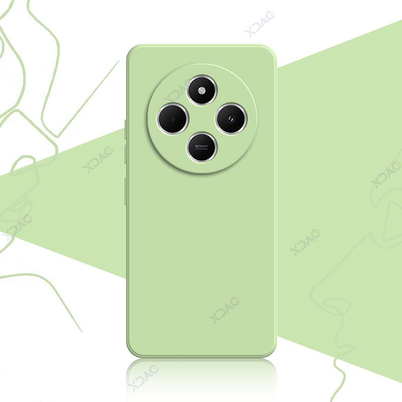 Чехол для мобильного телефона Xiaomi Redmi 14C 14R Redmi14C Redmi14R 5G Global 360 Soft Square Liquid Silicone Waterproof Cover