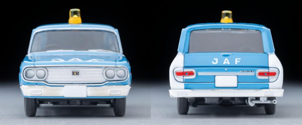 TOMYTEC Tomica Limited Vintage Scale Toyopet Masterline Light Van JAF 1966 Model 335283 1/64 LV-203b (Finished Model)