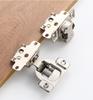 Invisible Interior Door Hinges Hydraulic Damping Buffering 3D Adjustable Short Arm Hinge for Cabinet Closet Wardrobe