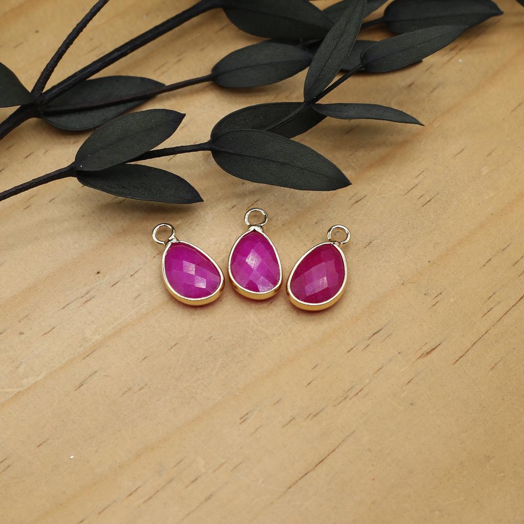 3 шт. небольшой кулон из натурального камня агаты/розовый кварц граненый кулон для изготовления ювелирных изделий DIY ожерелье серьги браслет аксессуар