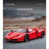 1/24 Ferrari ENZO Модель спортивного автомобиля из сплава Литой металл Гоночные суперкары Модель автомобиля Высокая симуляция Звук и свет Детская игрушка Подарок