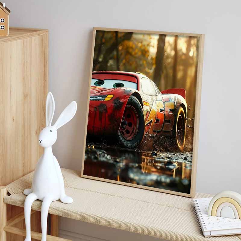 Disney Алмазная живопись 5D DIY Автомобили Молния МакКуин Иллюстрация Арт Мозаика Вышивка Декорация Вышивка крестом Подарок