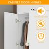 50PCS/10PCS 90-105° Lazy Susan Hinge Full Overlay Concealed for Corner Kitchen Cabinet Replacement Hardware Cupboard Folded Door