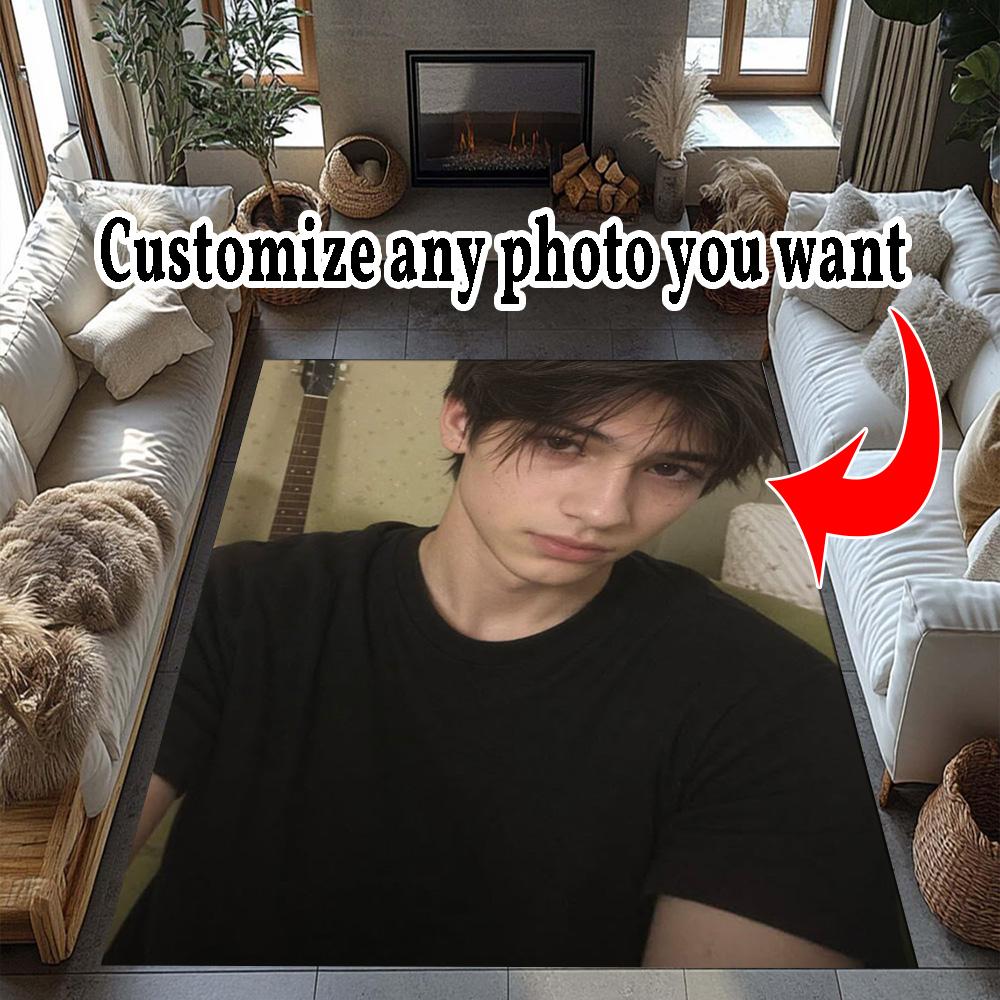 Customize Photos Customize picture Floor Rug Office Rug Perfect for Outdoor Hallway Kitchen Study room Anti-slip Rug Decorate Offices