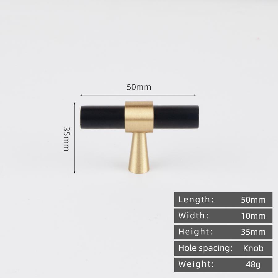 Solid Brass Brushed Antique Brass Bronze 500mm Pull Drawer Knobs T Bar Kitchen Cabinet Handle