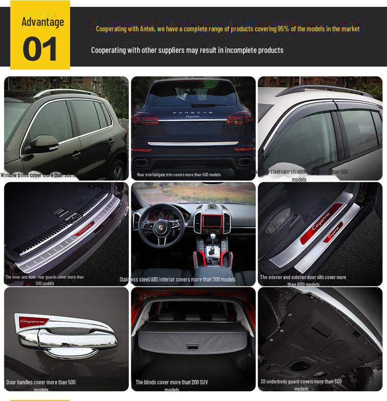 Geely 22 Emgrand L Gear Panel Внешняя декоративная наклейка для заднего дренажного стакана