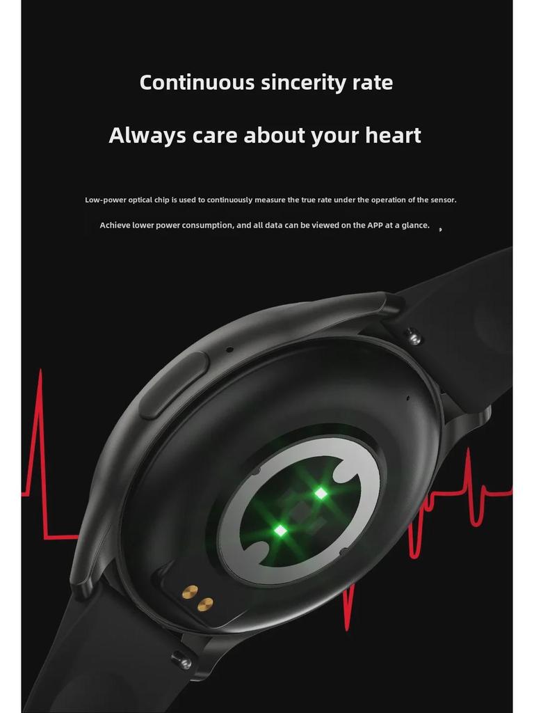 Temu Смарт-часы ZW60: Пульсометр, монитор здоровья, Bluetooth-вызов, круглый экран, женский фитнес-браслет