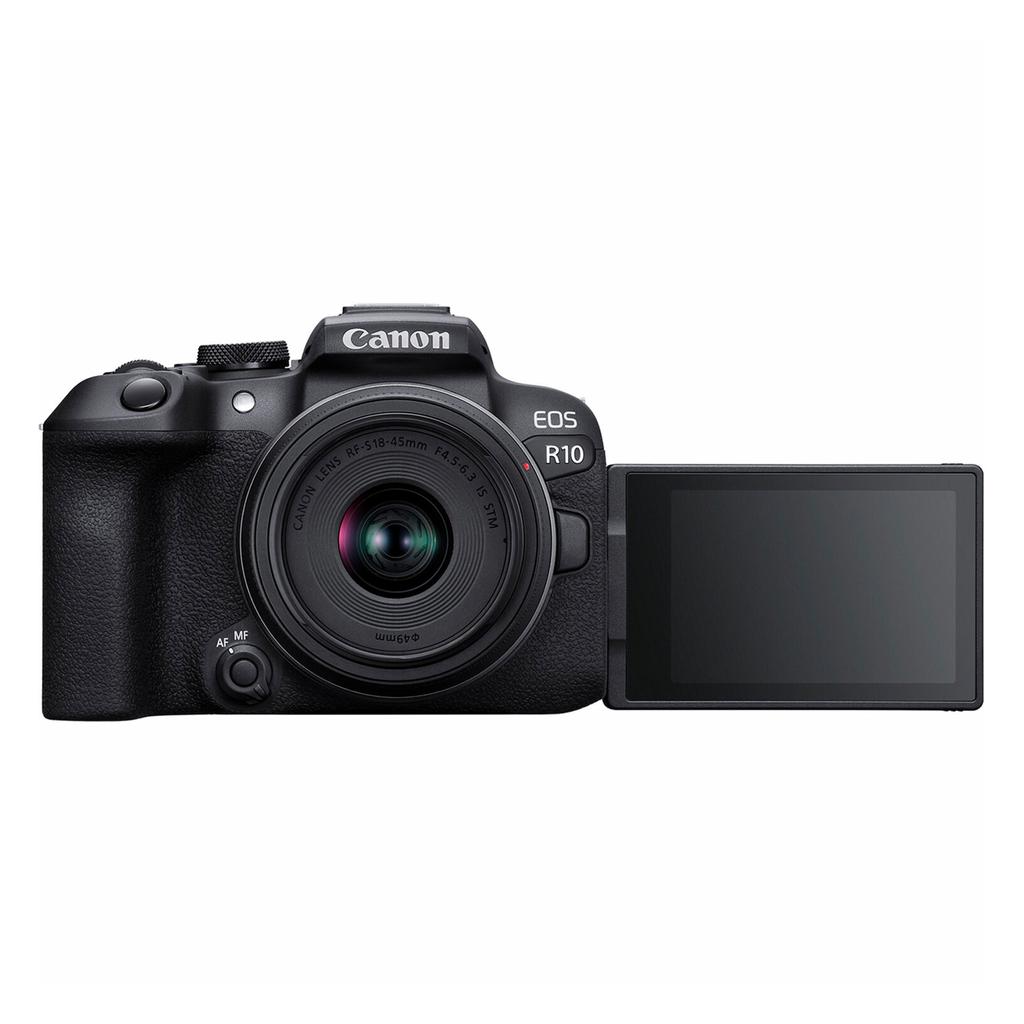 Canon Беззеркальная камера EOS R10 + зум-объектив RF-S 18-45mm f/4.5-6.3 IS STM