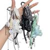 Bag Charm Braided Rope Bag Pendant High-grade Love Tassel Keyring  Friends Birthday Gifts