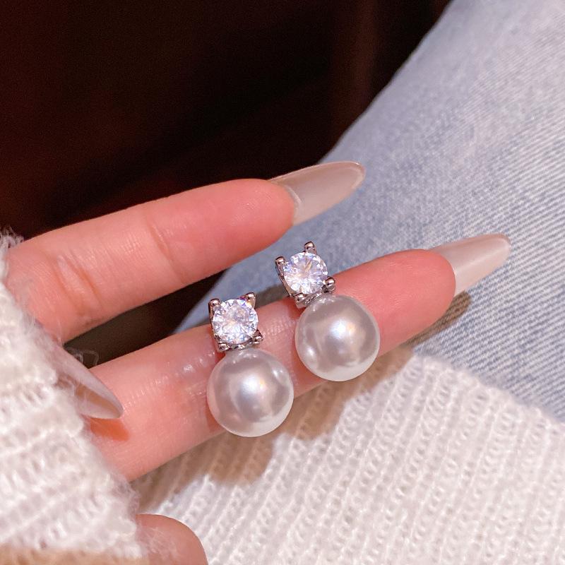 Серьги с цветочным жемчугом из серебра 925 пробы — элегантные и роскошные женские украшения