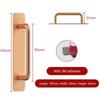 Toilet Window Sliding Self-adhesive Door Handle Cabinet Pulls Furniture Hardware Door Knobs