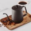 Drip Kettle 350ml 600ml Coffee Tea Pot Non-stick Coating Food Grade Stainless Steel Gooseneck Drip Kettle Swan Neck Thin Mouth