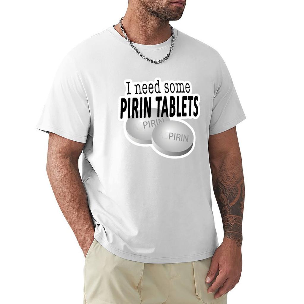 Pirin Tablets The Birdcage TShirt Comfortable Basic Crew Neck Tee