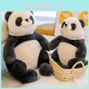 Милая плюшевая игрушка Панда Вулула Толстая и пухлая кукла панда Оптовая трансграничная для девочек