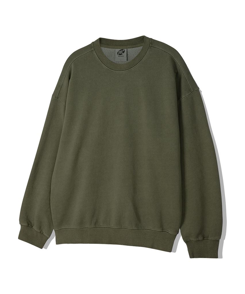 WILDROCK [2Pack] Wild Basic Pigment Oversized Sweatshirt 5_Col