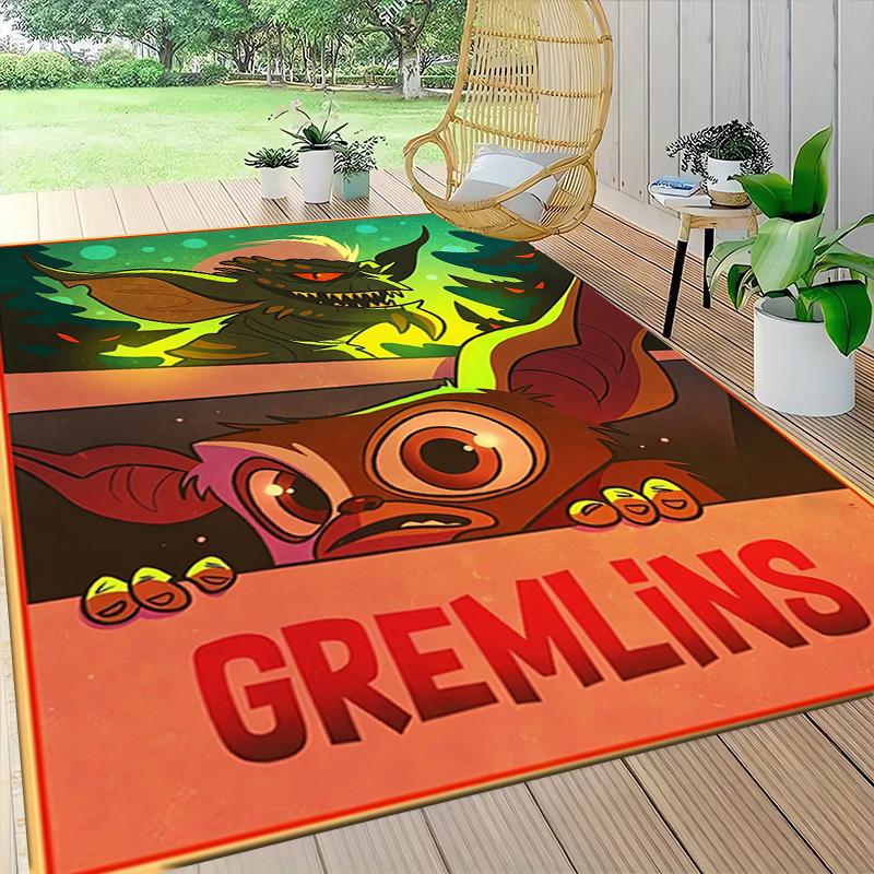 1Pc Gizmo'S Message Carpet Rug Customizable Soft Washable Antislip Home Living Room Sofa Mats Personalized Rug 0917113