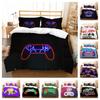 Постельное белье, костюм King, двойной размер, мужской и женский комплект высокого качества, комплект покрывал с 3D принтом для геймеров, креативные покрывала