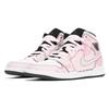 Jordan Air Jordan 1 Lemon Joy Износостойкие Износостойкие Средние Винтажные Баскетбольные Кроссовки Унисекс Белый Розовый DQ8426-001(Команда778-)