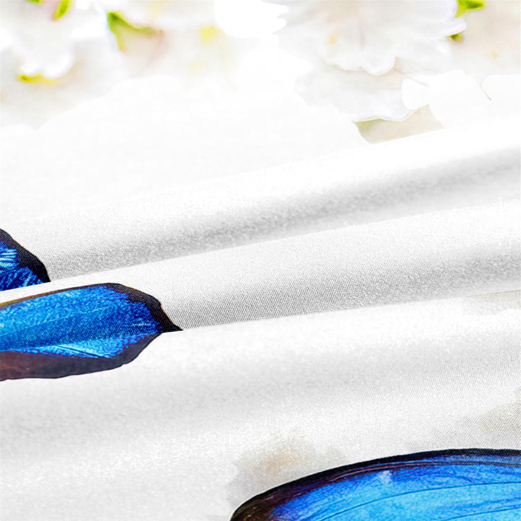 Покрывало из трех частей с цифровой 3D-печатью "Цветок бабочки"