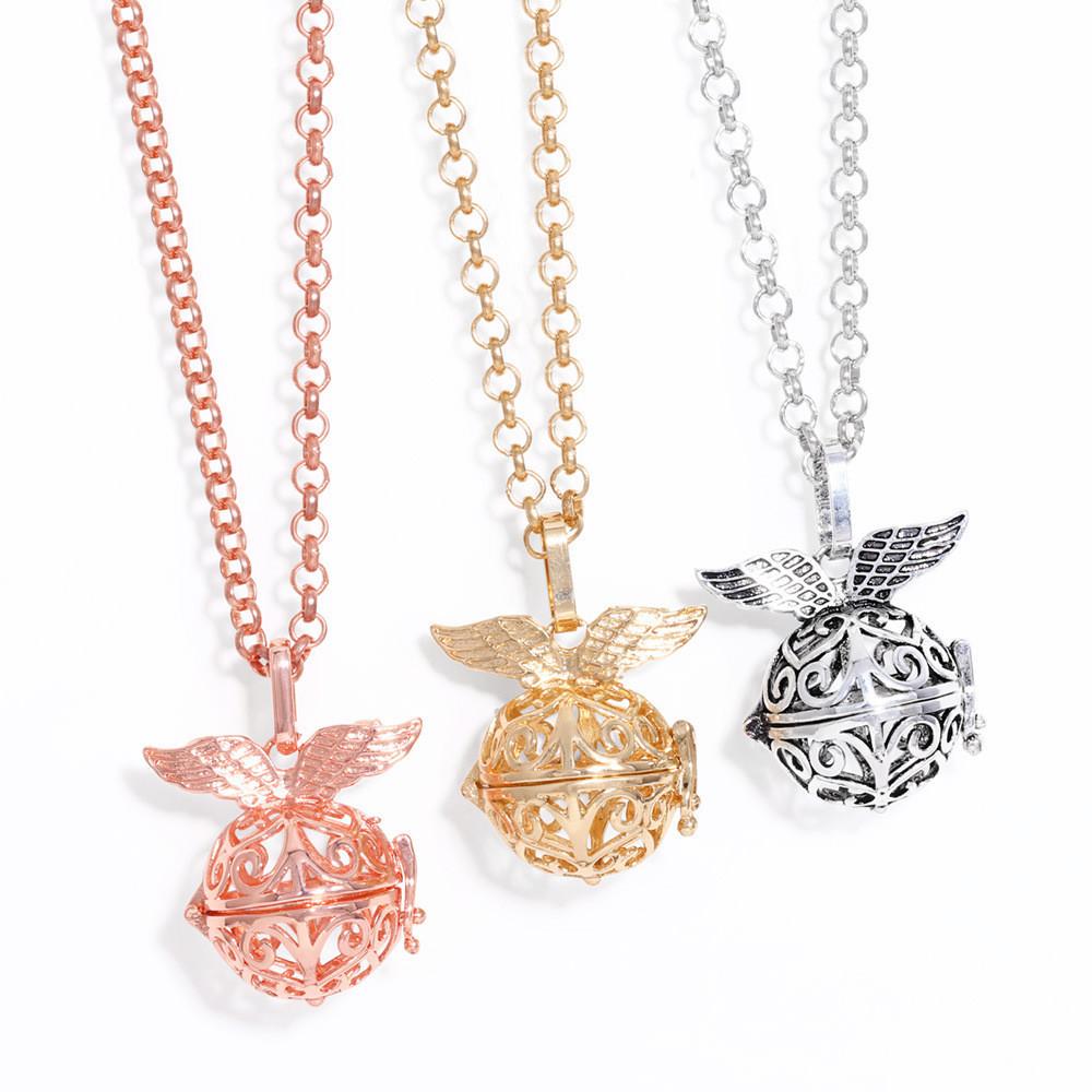 Экзотическое медное ароматерапевтическое ожерелье для беременных женщин с подвеской в виде звезды и диффузором для эфирных масел