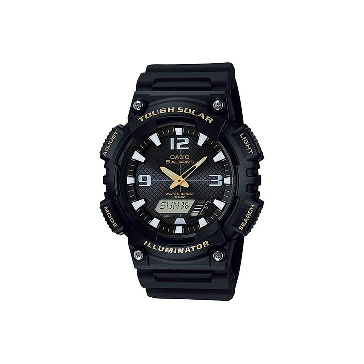 Casio Мужские ЧЕРНЫЕ ЧАСЫ ДЛЯ МОЛОДЕЖИ AQ-S810W-1 AQ-S810W-1