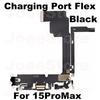 Шлейф зарядного порта для iPhone 15 16 Pro Max Plus 15Pro 16ProMax Разъем док-станции USB-зарядки с шлейфом микрофона Ремонт