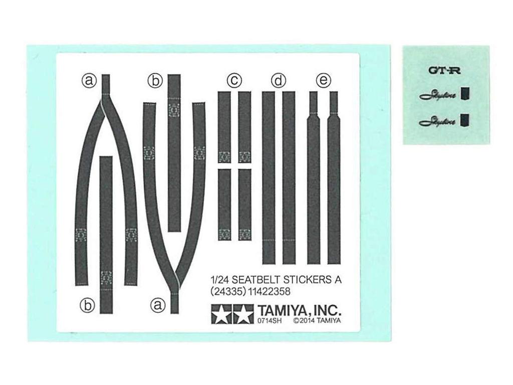 Tamiya Спортивная машина Nissan Skyline Street Custom Пластиковая модель 24335 1/24 № 335 2000GT-R