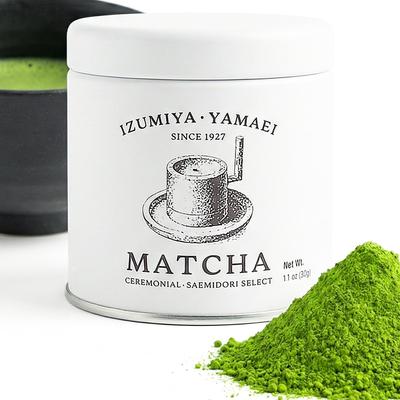 Yamaei Tea Сидзуока 30 г банка тонкий высокий Магазин, Матча, произведенный в префектуре, (для чая, качество, без добавок)