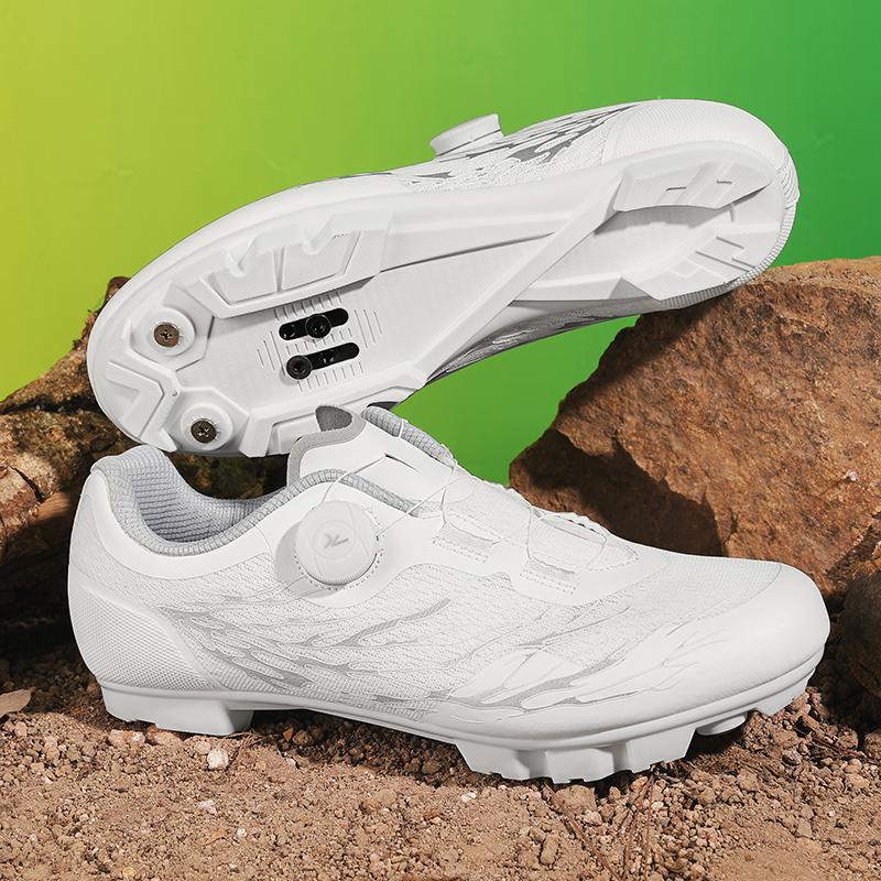 Мужские шоссейные велотуфли Дышащие Летние Самозапирающиеся Шипы Нескользящие Горный Велосипед Туфля Мужские spd гоночные Кроссовки Легкие