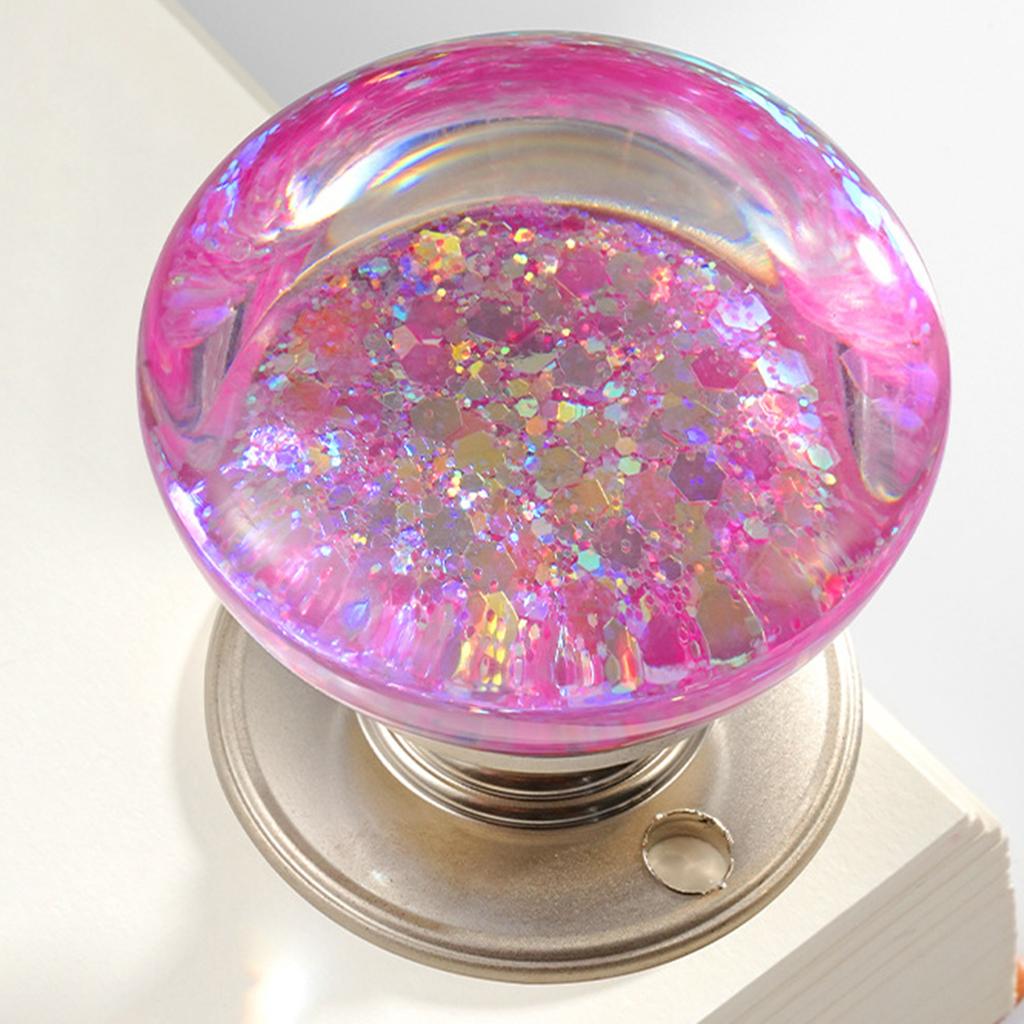 Ручка для дверцы шкафа из смолы с кристаллами и встроенным дизайном для выдвижных ящиков шкафа, смоляные мебельные ручки, ручки для ящиков