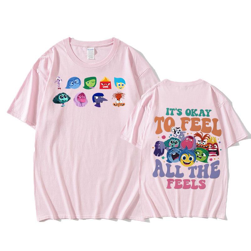 Футболка Inside Out 2 It's Okay To Feel All The Feels в комплекте