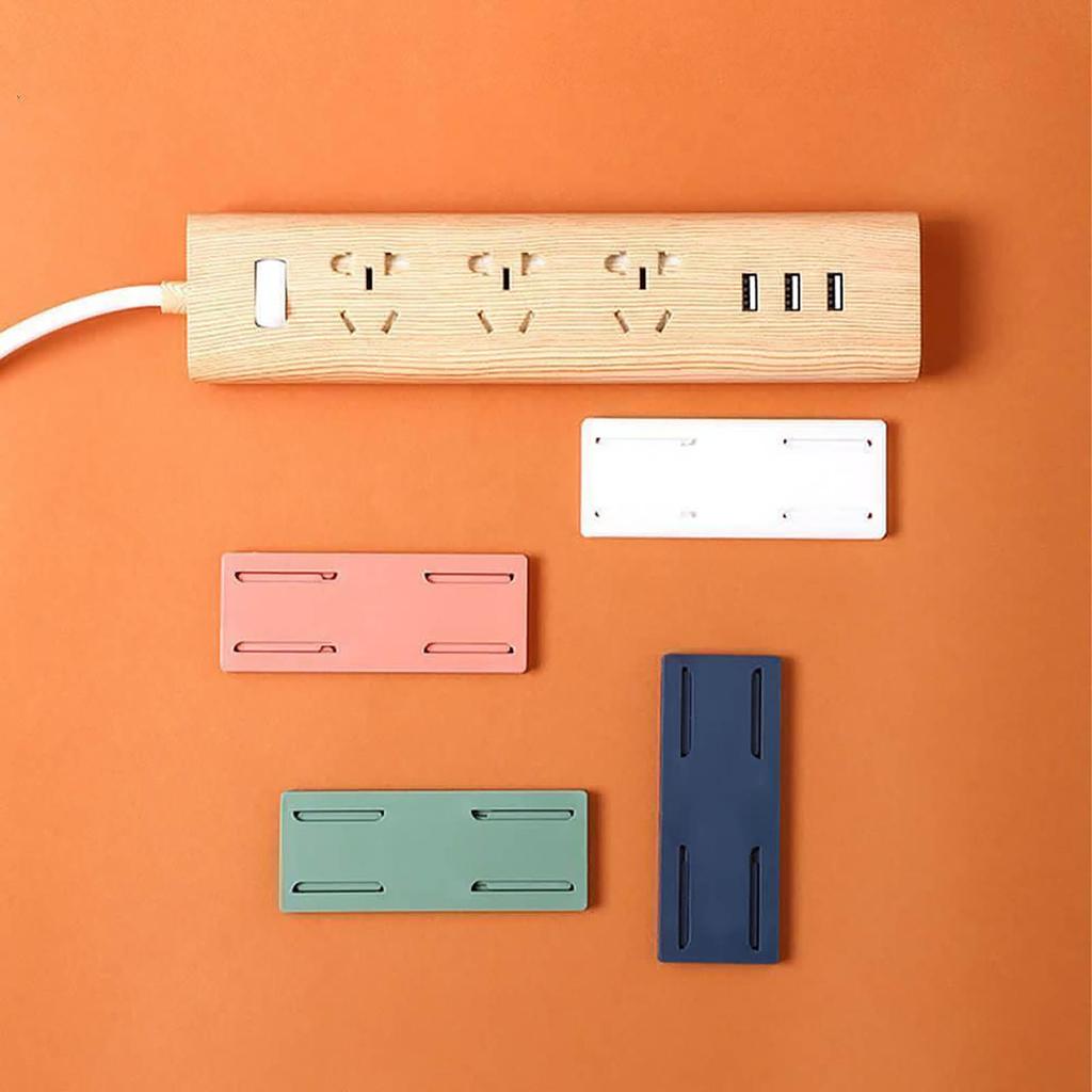 Самоклеящийся настольный держатель для розетки, кабель, удлинитель, держатель для провода, настенный держатель для розетки, органайзер для домашнего кабеля, стойки