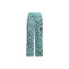 Adidas X Stella McCartney High-Waist Printed Casual Sweatpants Women Bottoms Green HA8965