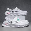 Summer Men's Blade Sandals Clogs Quick Dry Garden Shoes Beach Sandals Bathroom Slippers Soft Casual Home Slippers Hole Shoes