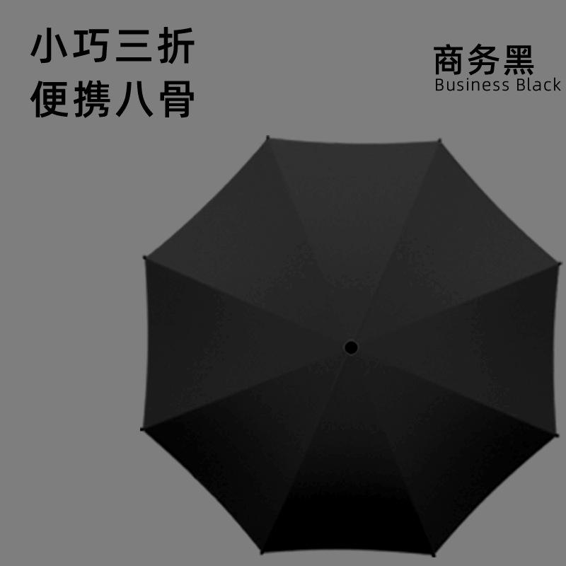 Gradual Change Color Umbrella Automatic Large Sturdy Folding Umbrella Premium Sense Umbrella Ins Large High-end Dual-use