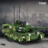 MOC 99A Основной боевой танк Военный Challenger Leopard Panther Тяжелый солдат Строительные блоки Модель Кирпичи Армия Игрушки для детей